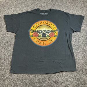 Guns N Roses 2016 Glendale Arizona Concert T Shirt Mens XXL Rock Band Tee